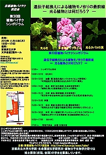 京都植物バイテク談話会