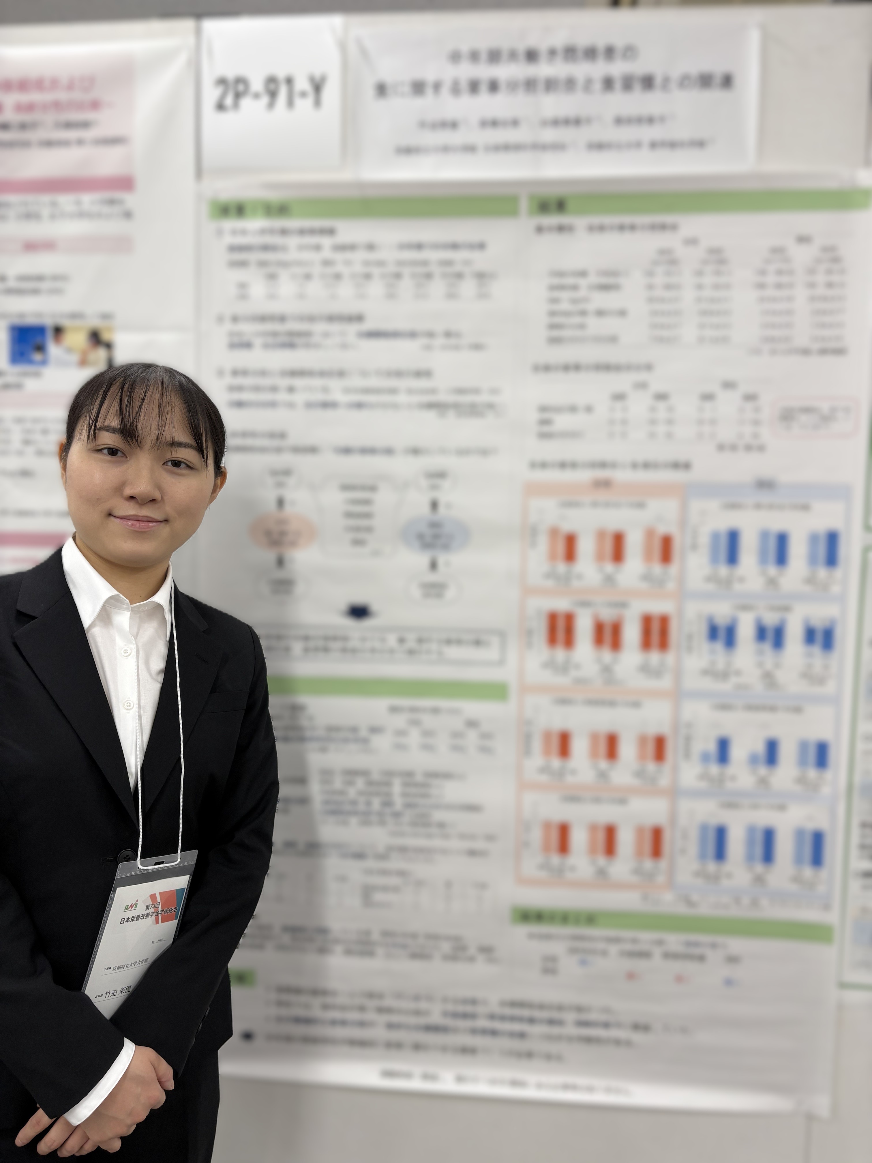 第73回日本栄養改善学会学術総会での発表